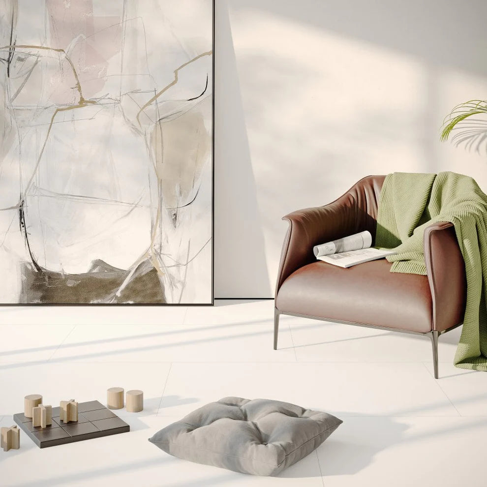 Achene White Matt - 8mm Matt Laminate Flooring