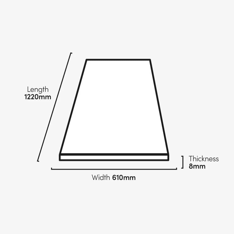 Achene Black - 8mm High Gloss Laminate Flooring