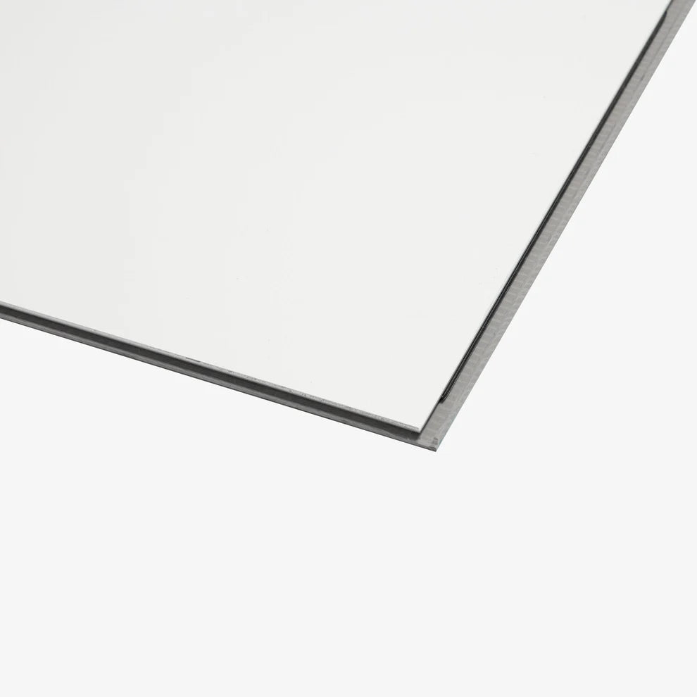 White - SPC 6mm High Gloss Rigid Core Vinyl Flooring