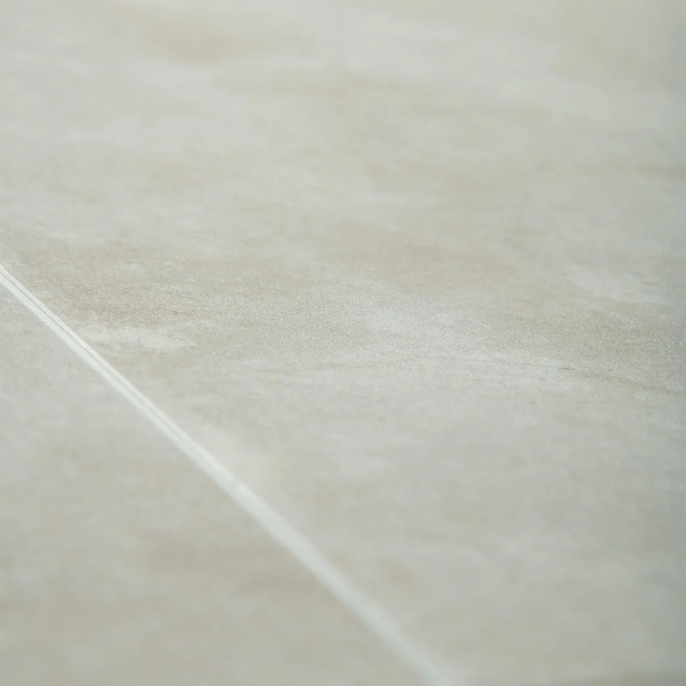 Xonic Beige - Pre-Grouted 5.5mm Stone Embossed UV Coated Rigid Core Vinyl Flooring