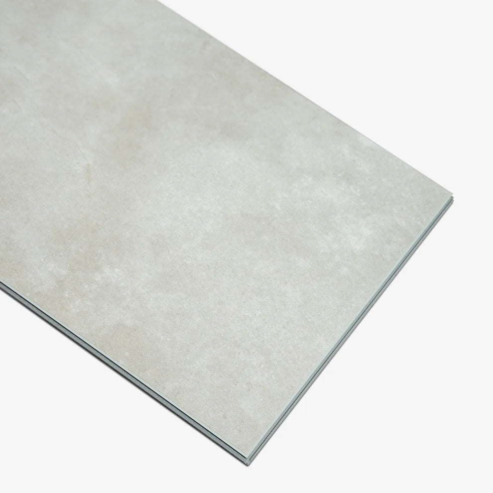 Xonic Beige - Pre-Grouted 5.5mm Stone Embossed UV Coated Rigid Core Vinyl Flooring