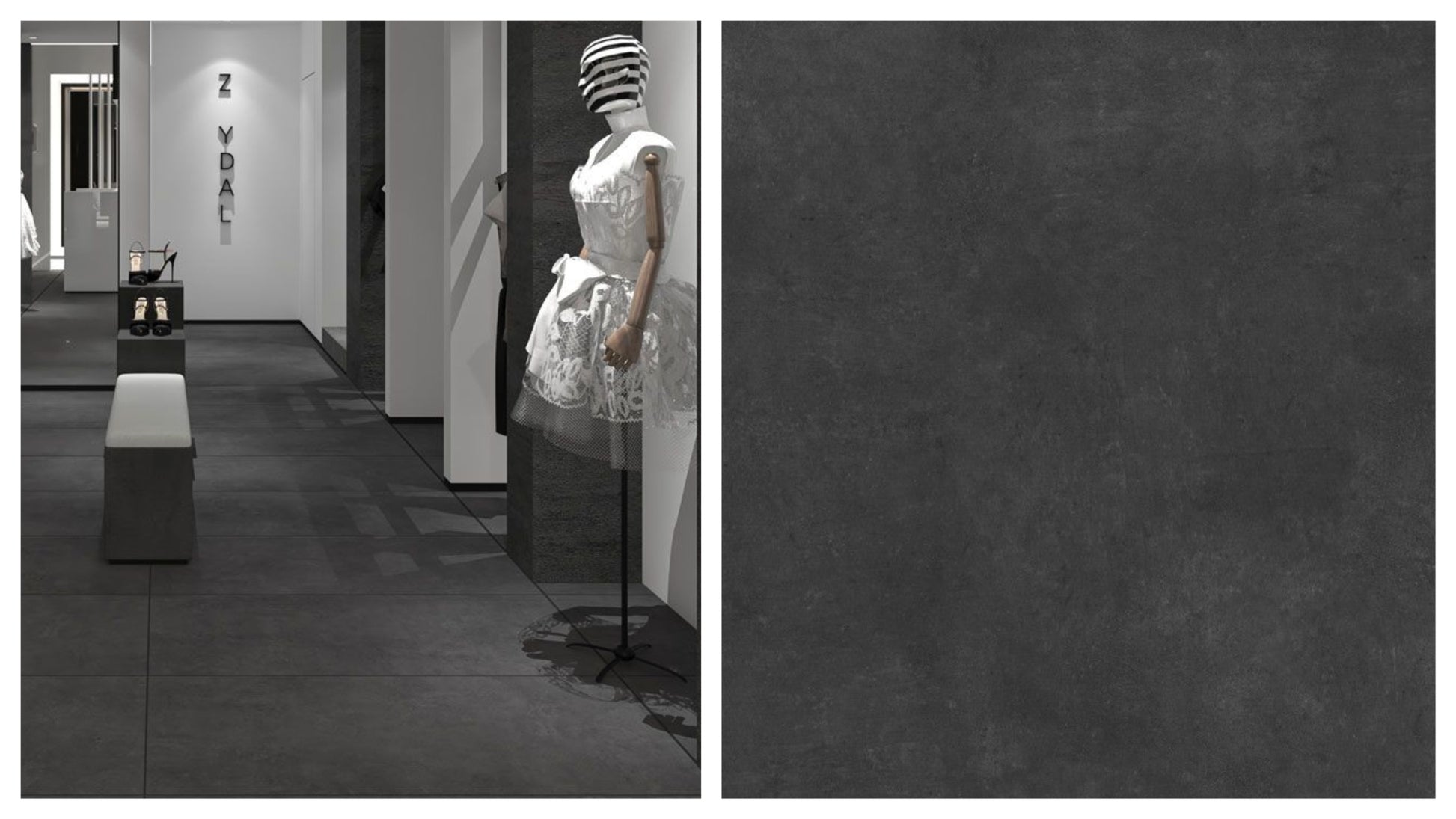 Ash Black 100x100