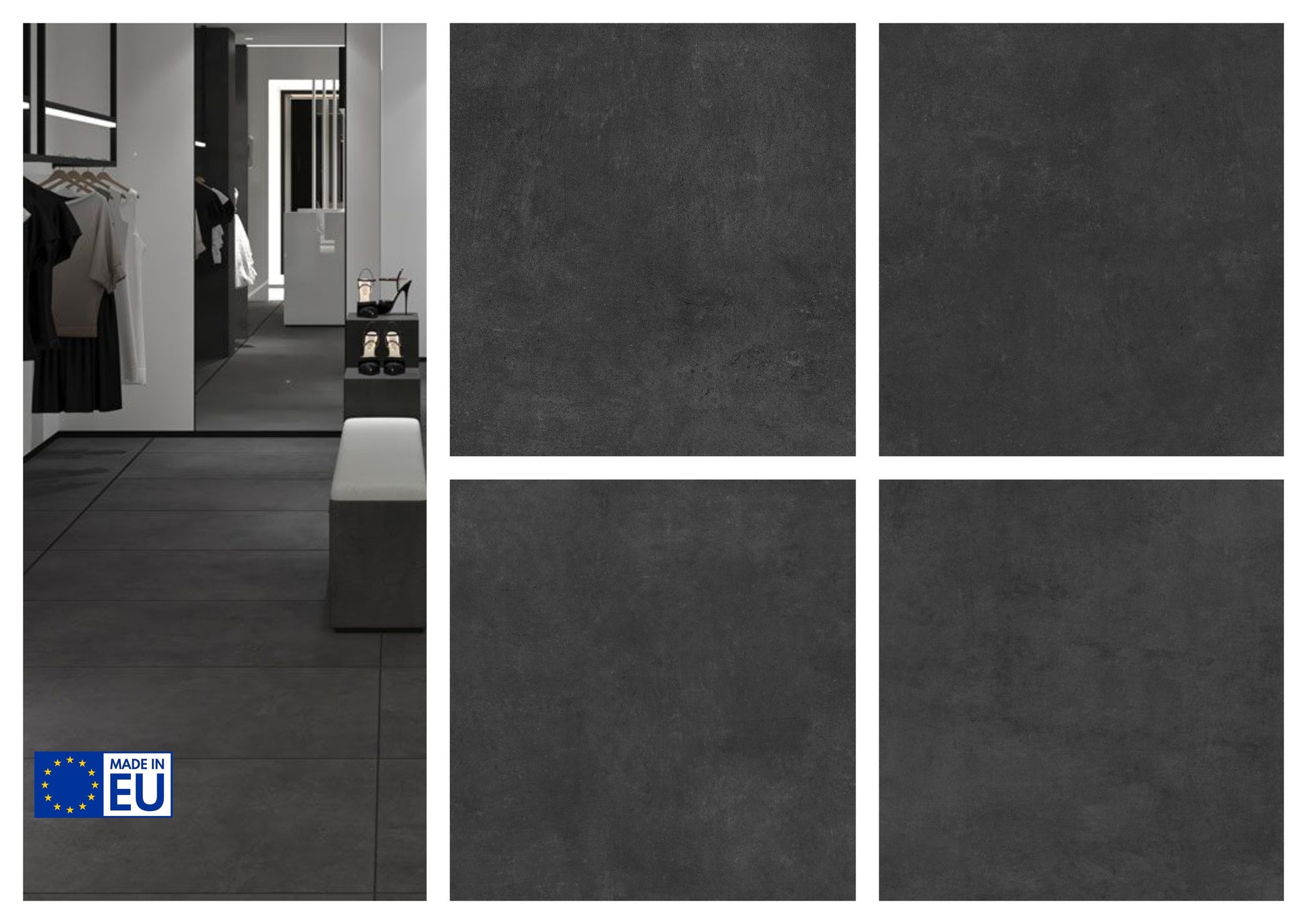 Ash Black 80x80