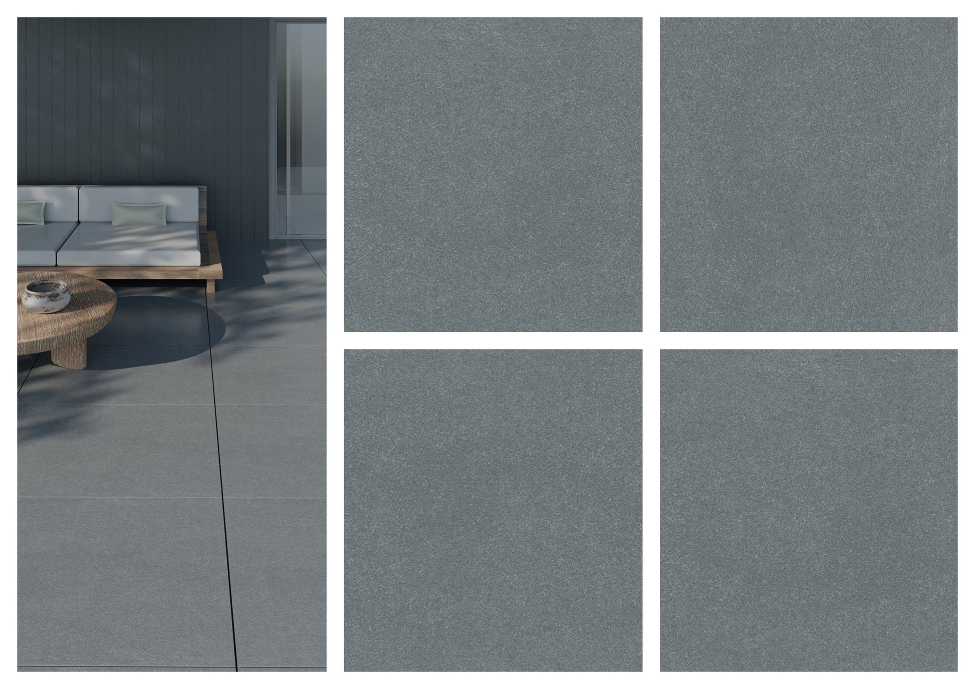 Bazalt Grey 60x60