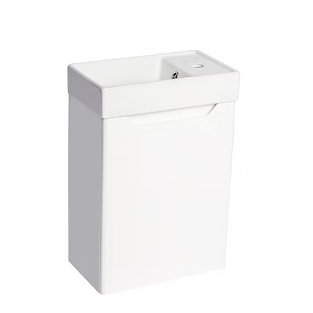 Compact 400mm Handleless PVC Wall Hung Unit