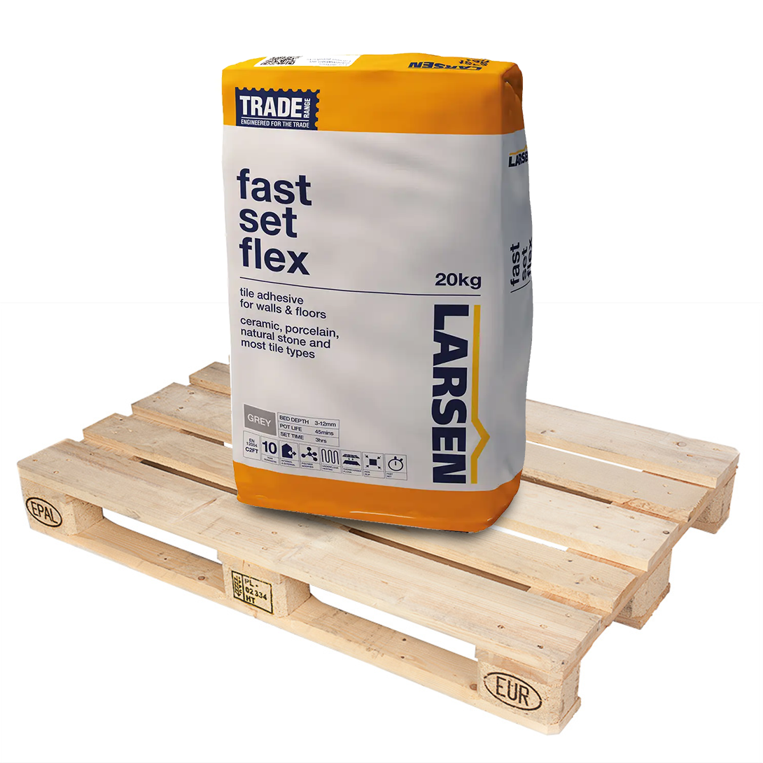 TRADE FAST SET FLEX PALLET - GREY (48 Bags)