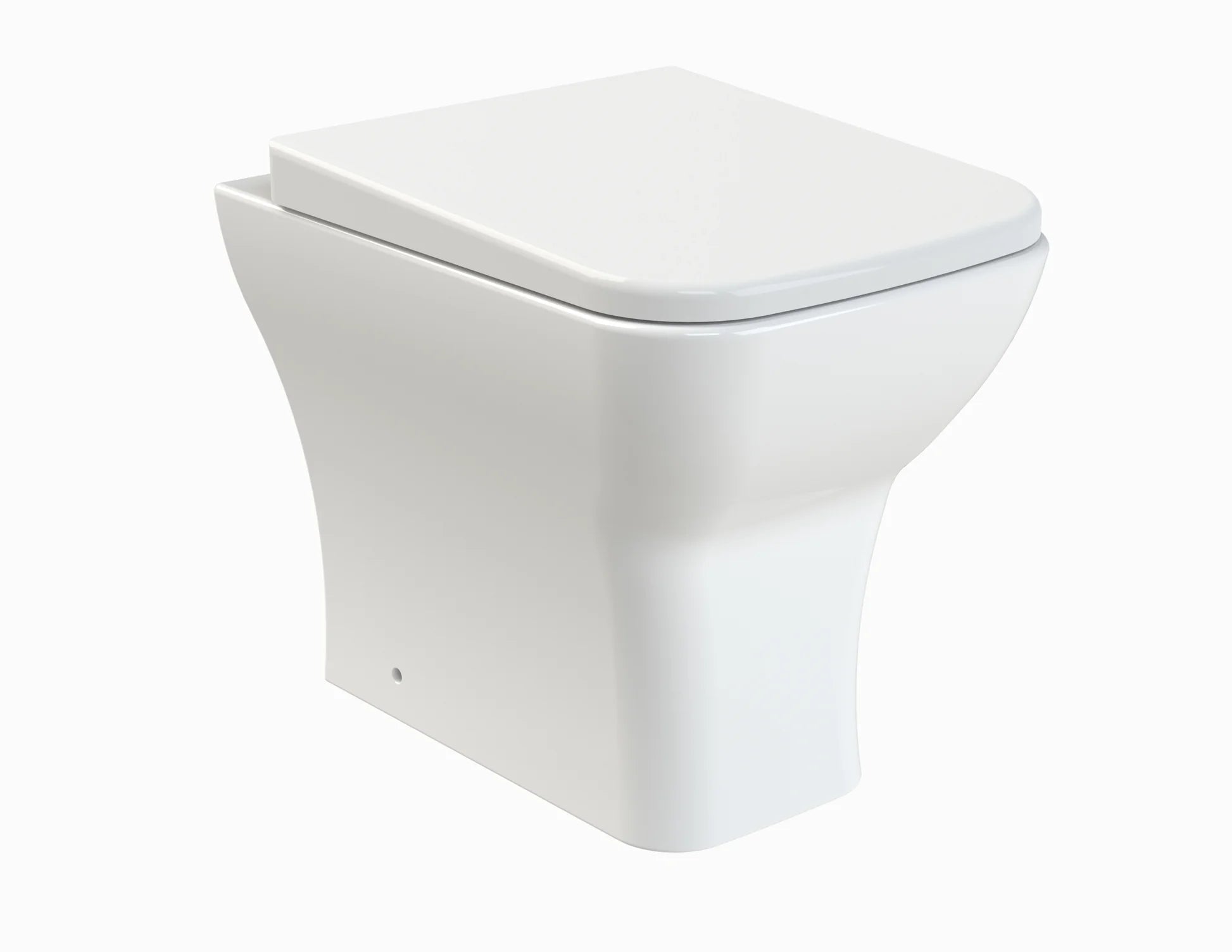 Flo Back to Wall Square Rimless Toilet