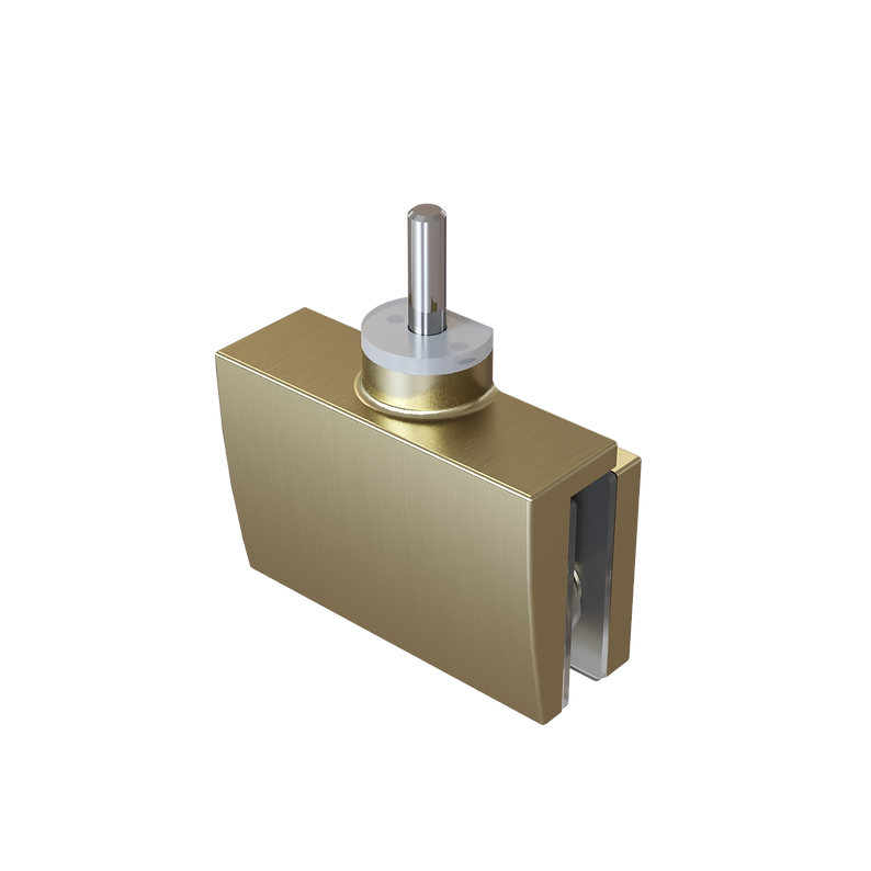 ICON Pivot Doors 6mm Brushed Brass