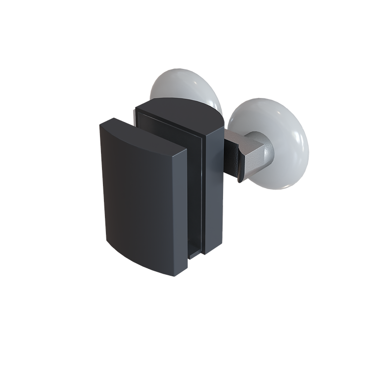 ICON Quadrants Doors 6mm Black Matt