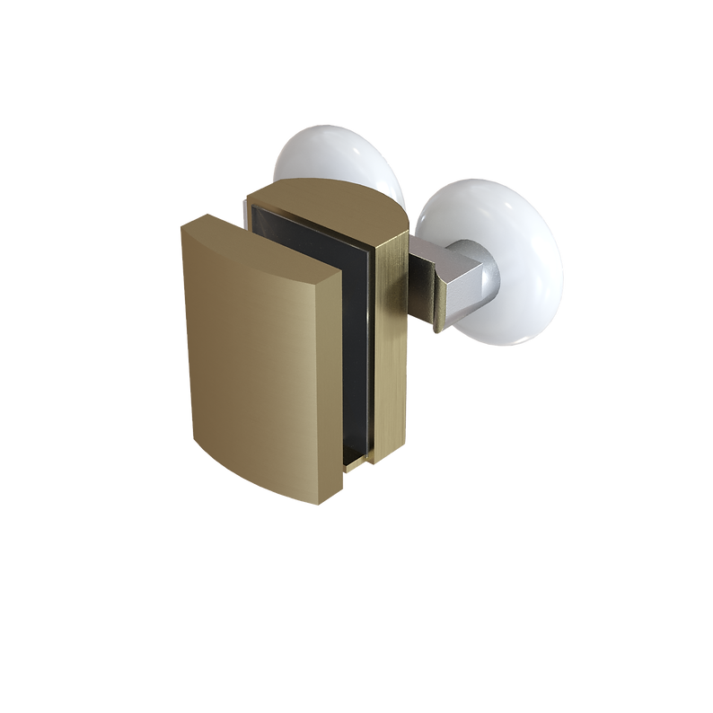 ICON Sliding Doors 6mm Brushed Brass