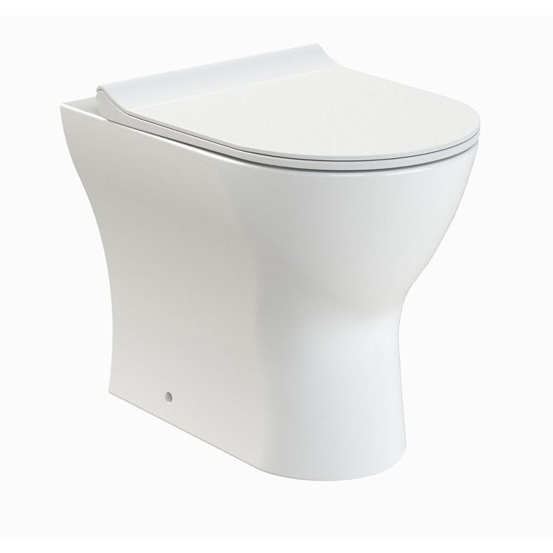 Nano Back to Wall Round Rimless Toilet